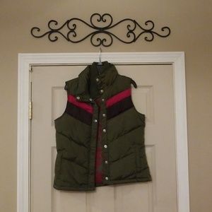 Old navy army bubble vest